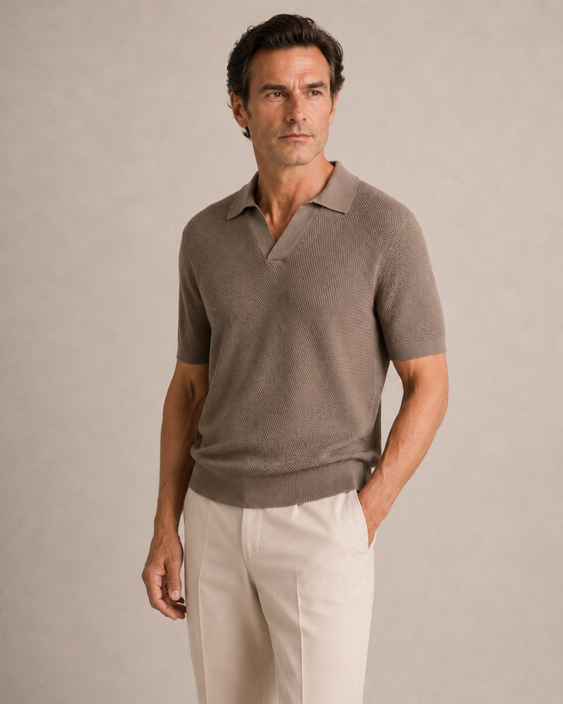 Lookbook Flanella Grigia look esterno