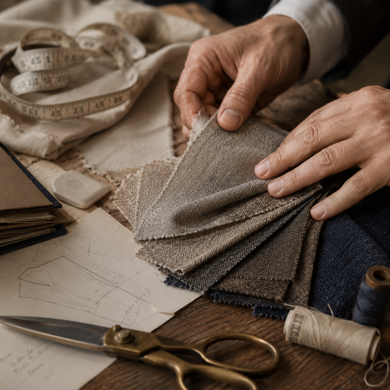 Flanella Grigia: quality, fit, and presence.